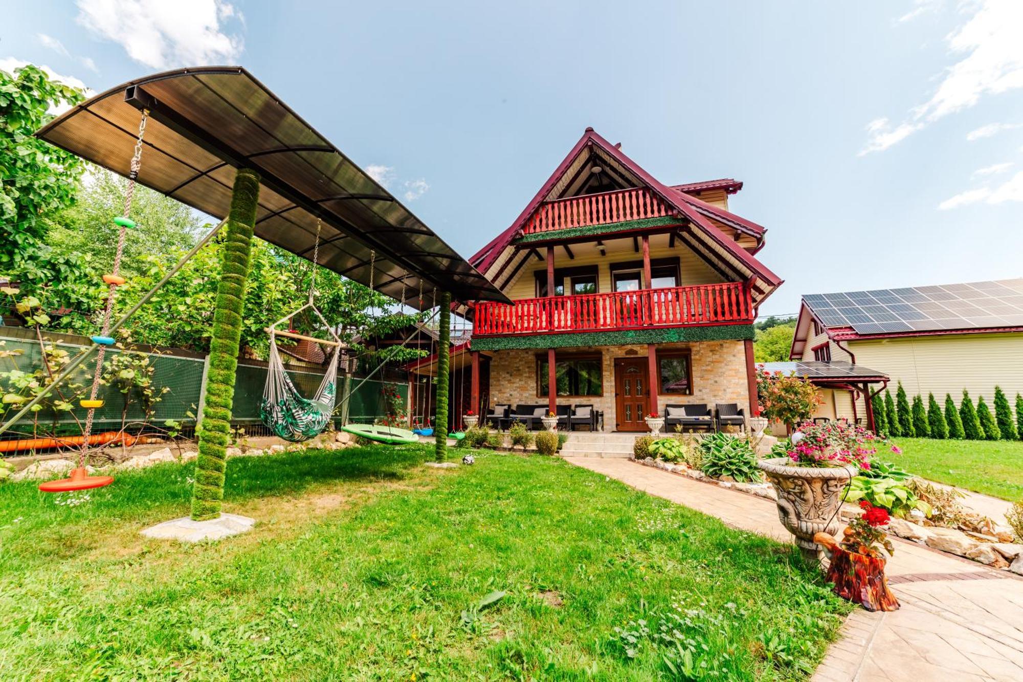 Villa Casa Poiana Soarelui Braşov Esterno foto