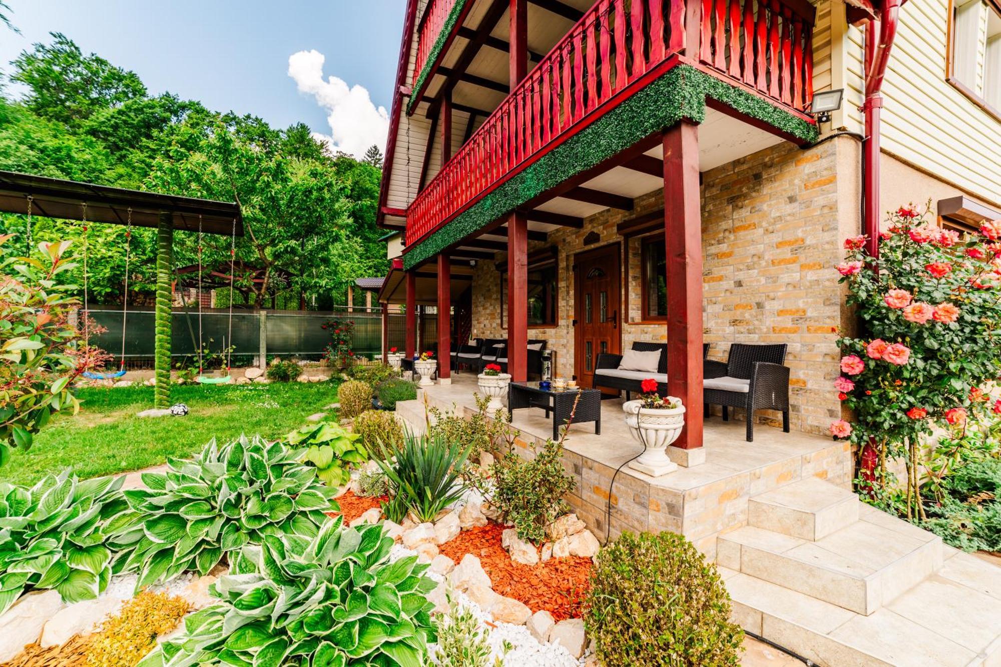 Villa Casa Poiana Soarelui Braşov Esterno foto
