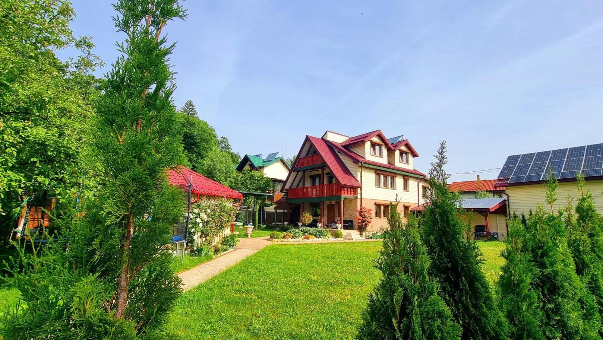 Villa Casa Poiana Soarelui Braşov Esterno foto